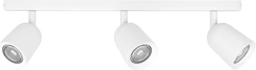 Eglo 901947 - Plafonieră CAMALDOLI cu 3 spoturi GU10, 10W, 230V, alb
