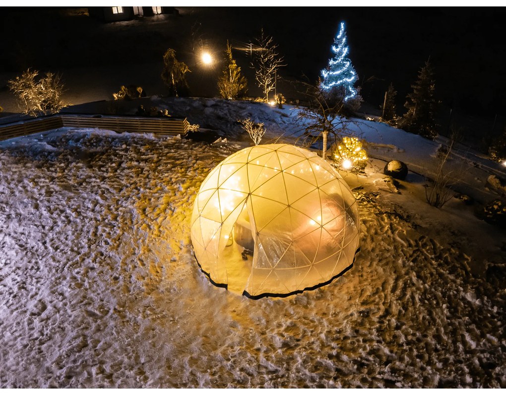 Pavilion de grădină, versiune vară / iarnă, 3,6x2,2m, IGLU