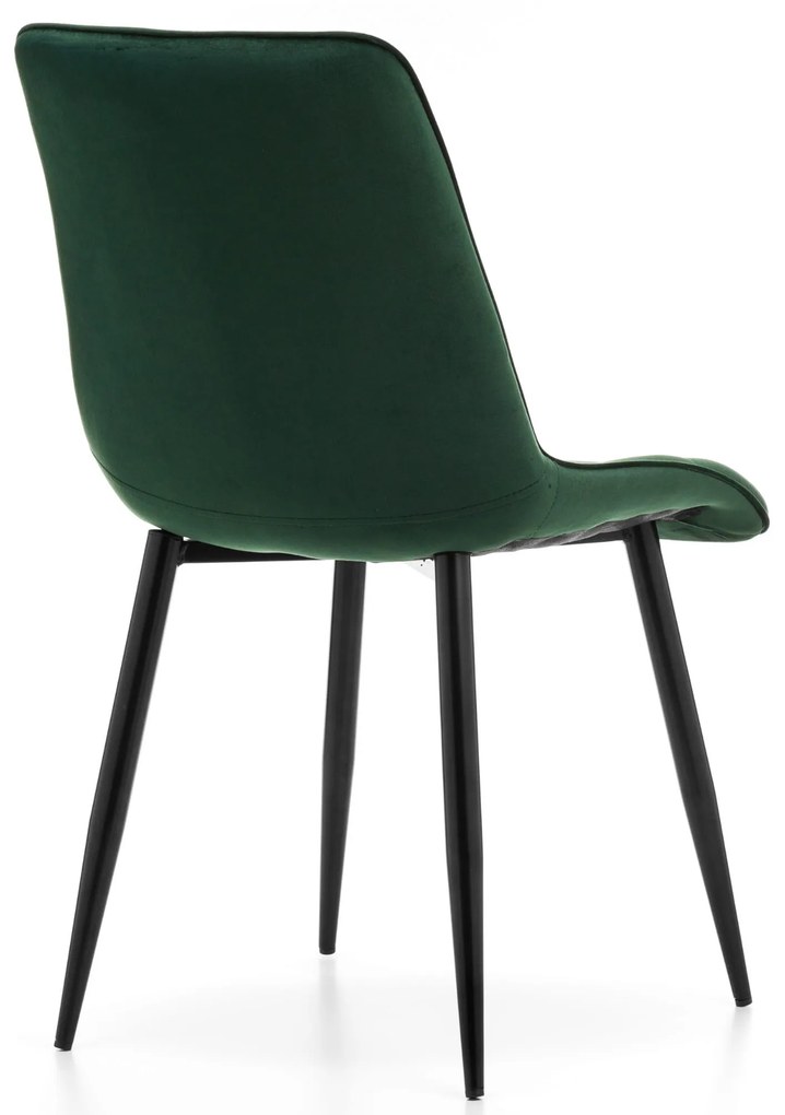 JAKS SCAUN DE SUFRAGERIE CHIC VELVET VERDE