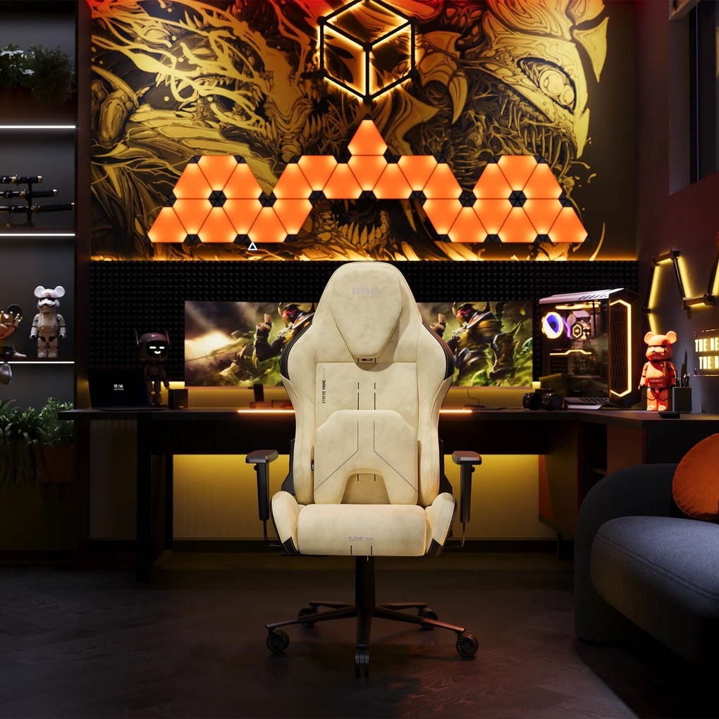 Scaun Gaming Diablo X.One Prime Broken Gold Normal Size