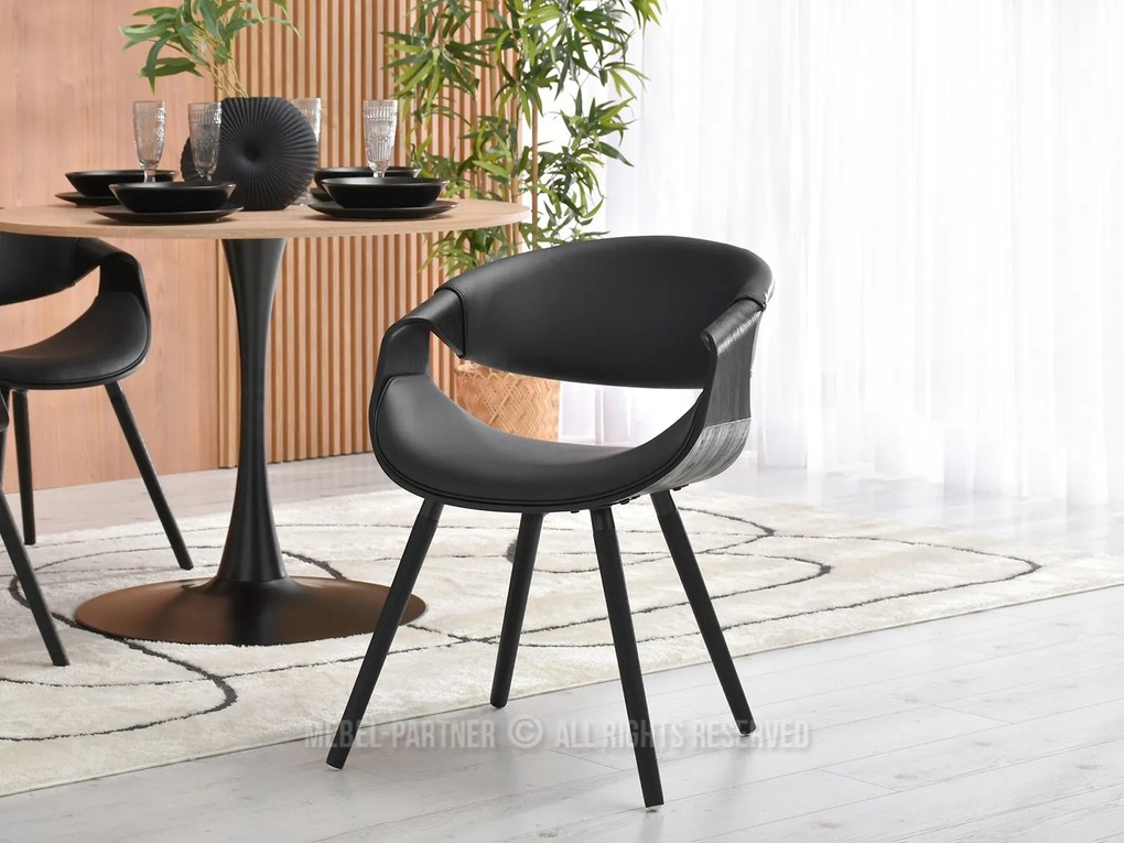 Scaun Bjorn K (negru). 1110929
