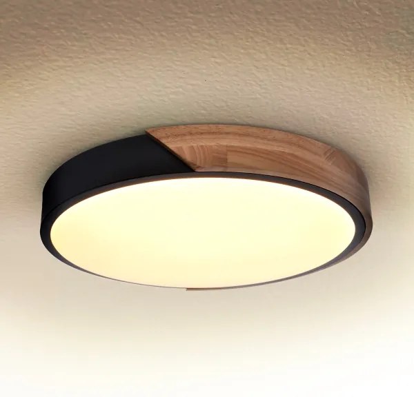 Plafonieră LED Brilagi PILANA LED/24W/230V stejar