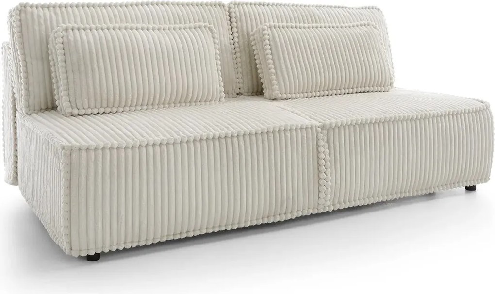 Canapea lemn masiv Komma, 200 × 112 × 86 cm