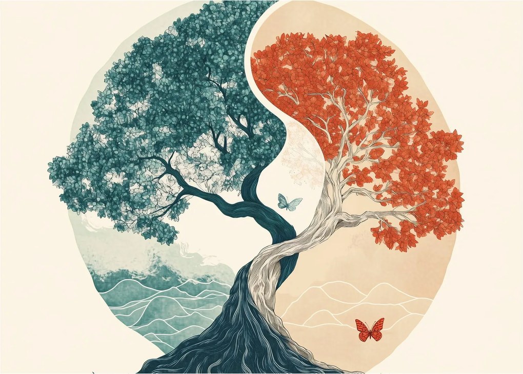 Tablou – Arbore plin de energie (70x50 cm)