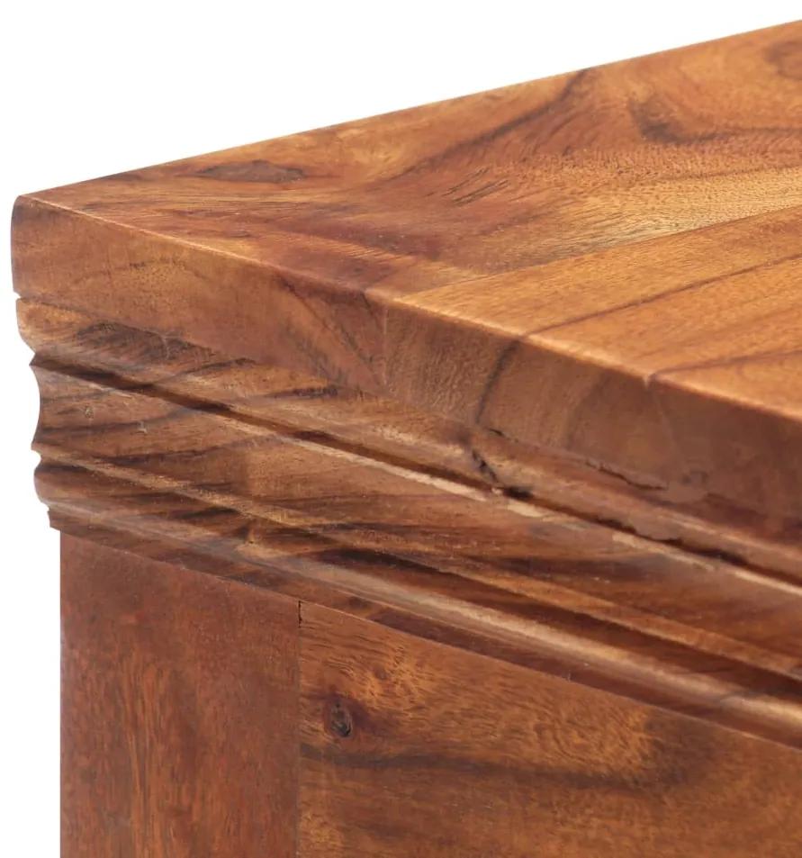 Servanta, 62 x 30 x 75 cm, lemn masiv de acacia 1, 62 x 30 x 75 cm