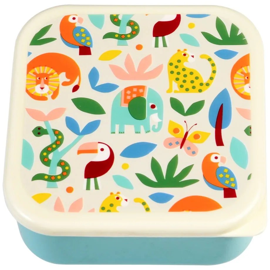 Cutii de gustări pentru copii 3 buc. Wild Wonders – Rex London