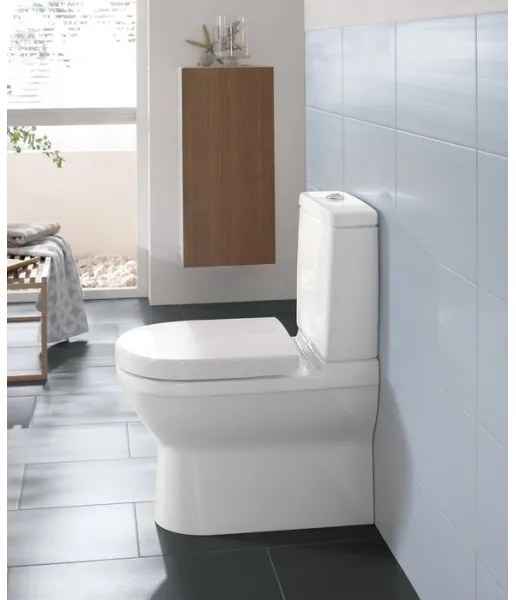 Villeroy & Boch O.NOVO - vas WC combinat din ceramică, alb, 56581001