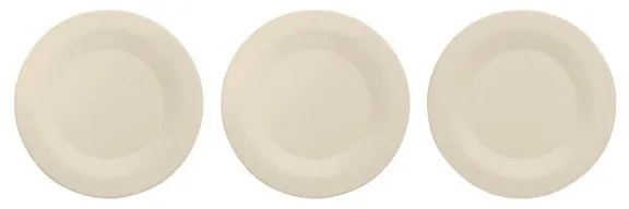 Set 3 recipiente depozitare Brabantia ReNew 1006269, 3 cutii, Fund moale anti-alunecare, Bej