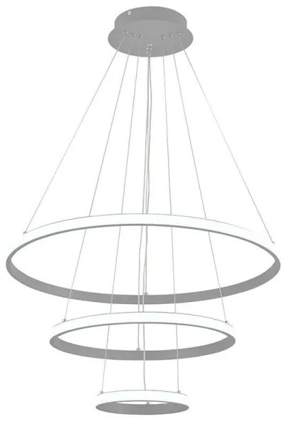 Lustră LED dimabilă pe cablu LED/90W/230V 3000-6500K + telecomandă