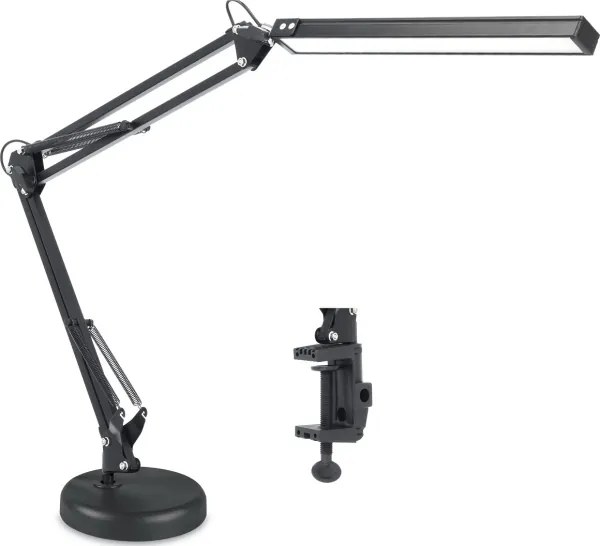 Brilagi - Lampă de birou LED reglabilă 2 în 1 USB VARIO LED/14W/5V 3000-6000K neagră