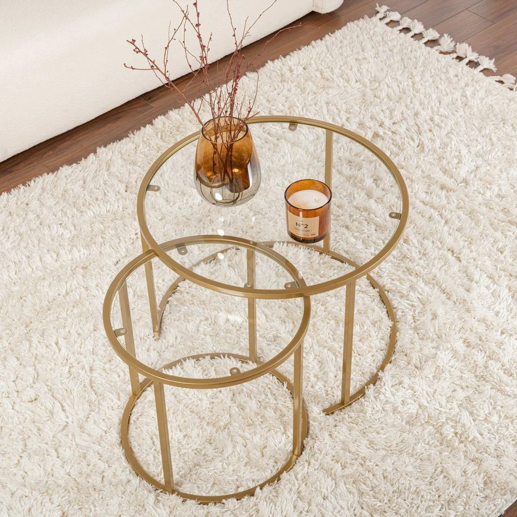 Masă de cafea Gold