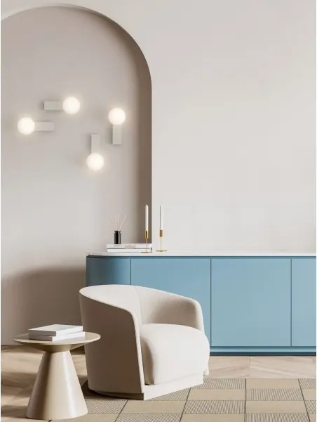 Open Design OR85549 - Aplică de perete pentru baie BOLETTA 1xG9/8W/230V IP44 bej