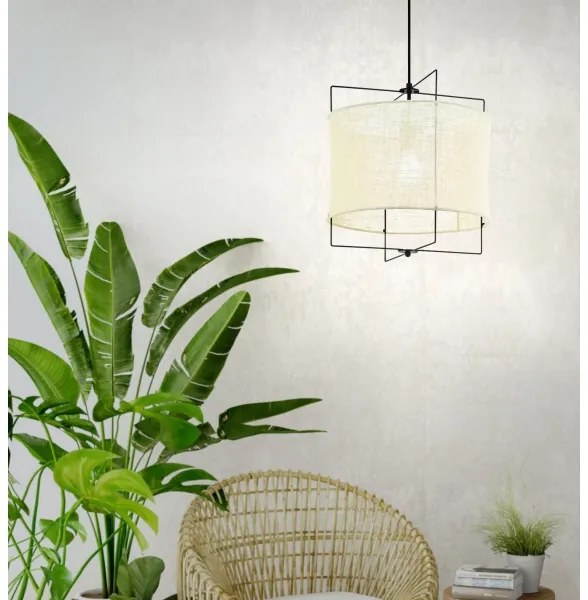 Eglo 79644 - Pendul BRIDEKIRK pe cablu, 1xE27/40W/230V