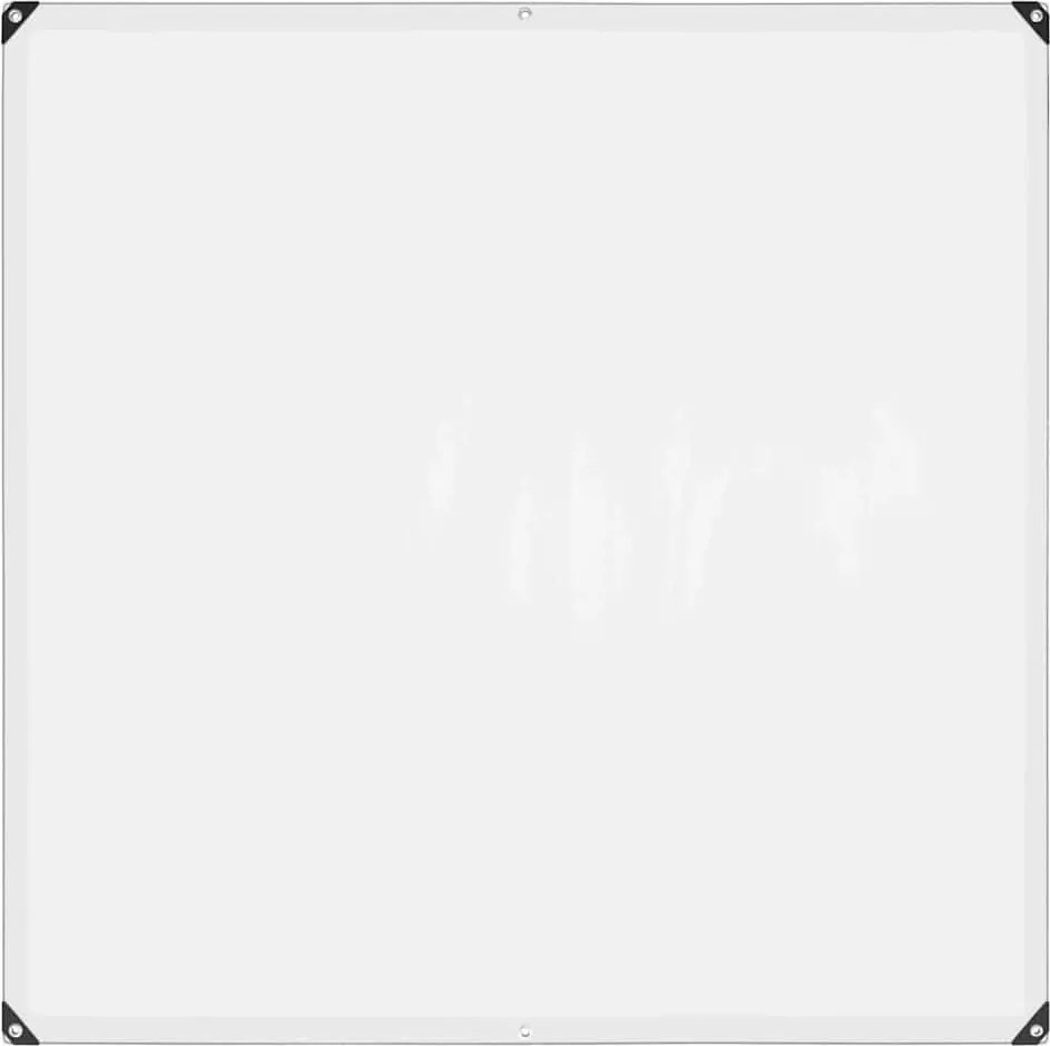 vidaXL Prelată transparentă cu ochiuri de fixare, polietilenă, 2x2 m