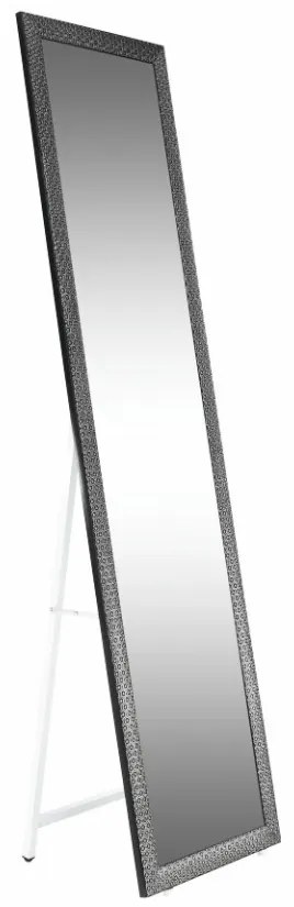 OGN601 - Oglinda Neagra cu picior pentru dormitor, hol, living