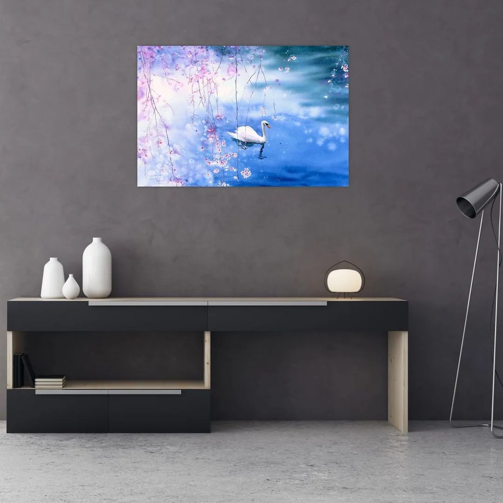 Tablou - Lacul magic (90x60 cm)