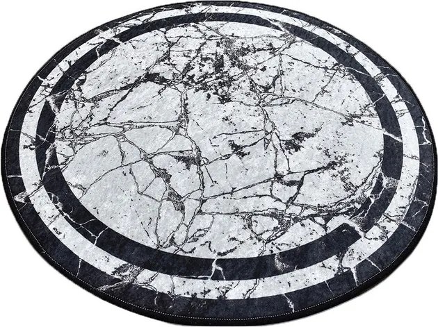 Covor, Marmor DJT, Alb/Negru