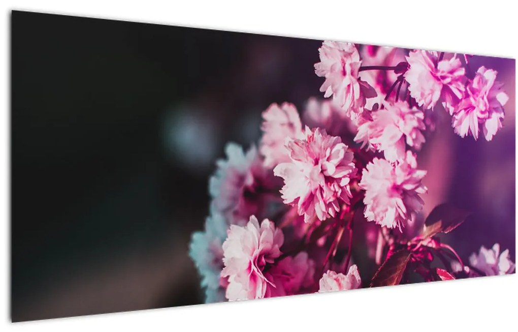Tablou cu florile copacilor (120x50 cm)