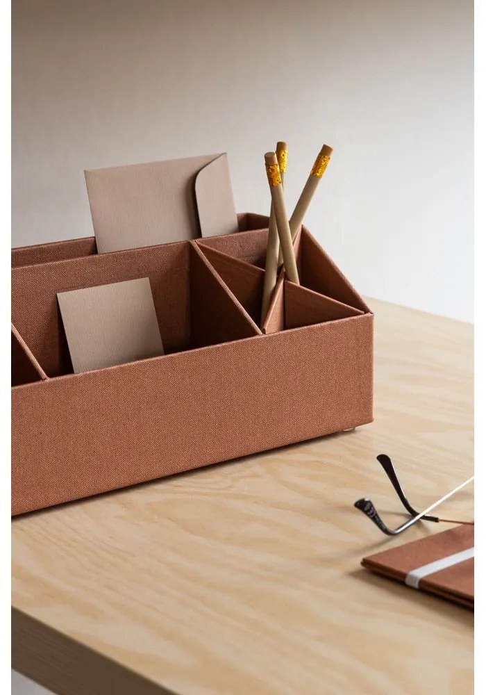 Organizator pentru papetărie din carton Elisa Restore Paper Laminate – Bigso