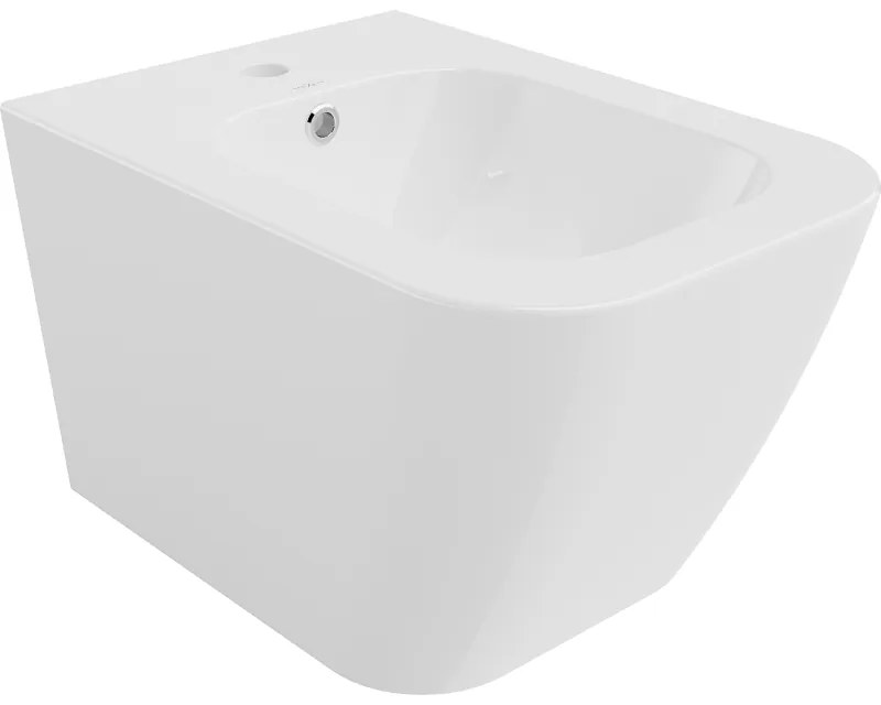 Mexen Madox bideu montat pe perete, Albă - 35155100