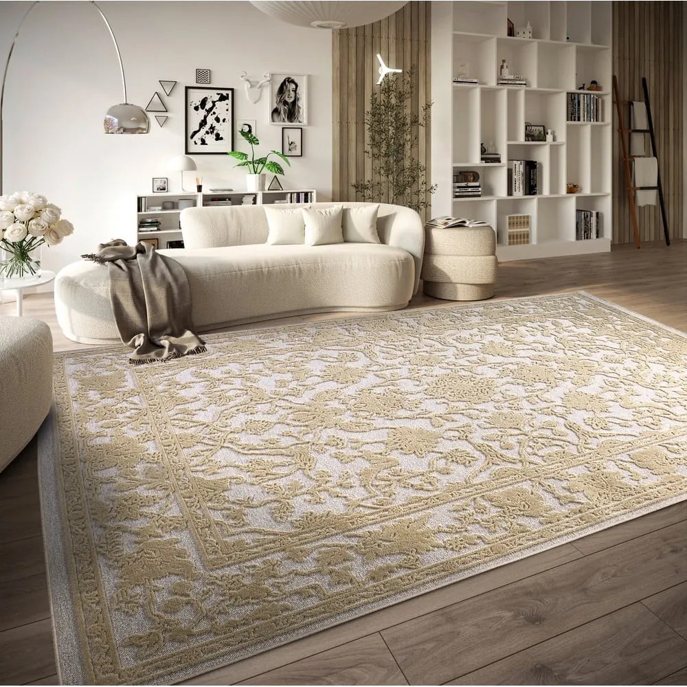 Covor crem din fibre reciclate 200x290 cm Ambroise – Villeroy&amp;Boch
