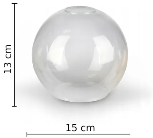 Lustră aplicată STAR 5xE27/60W/230V negru/transparent