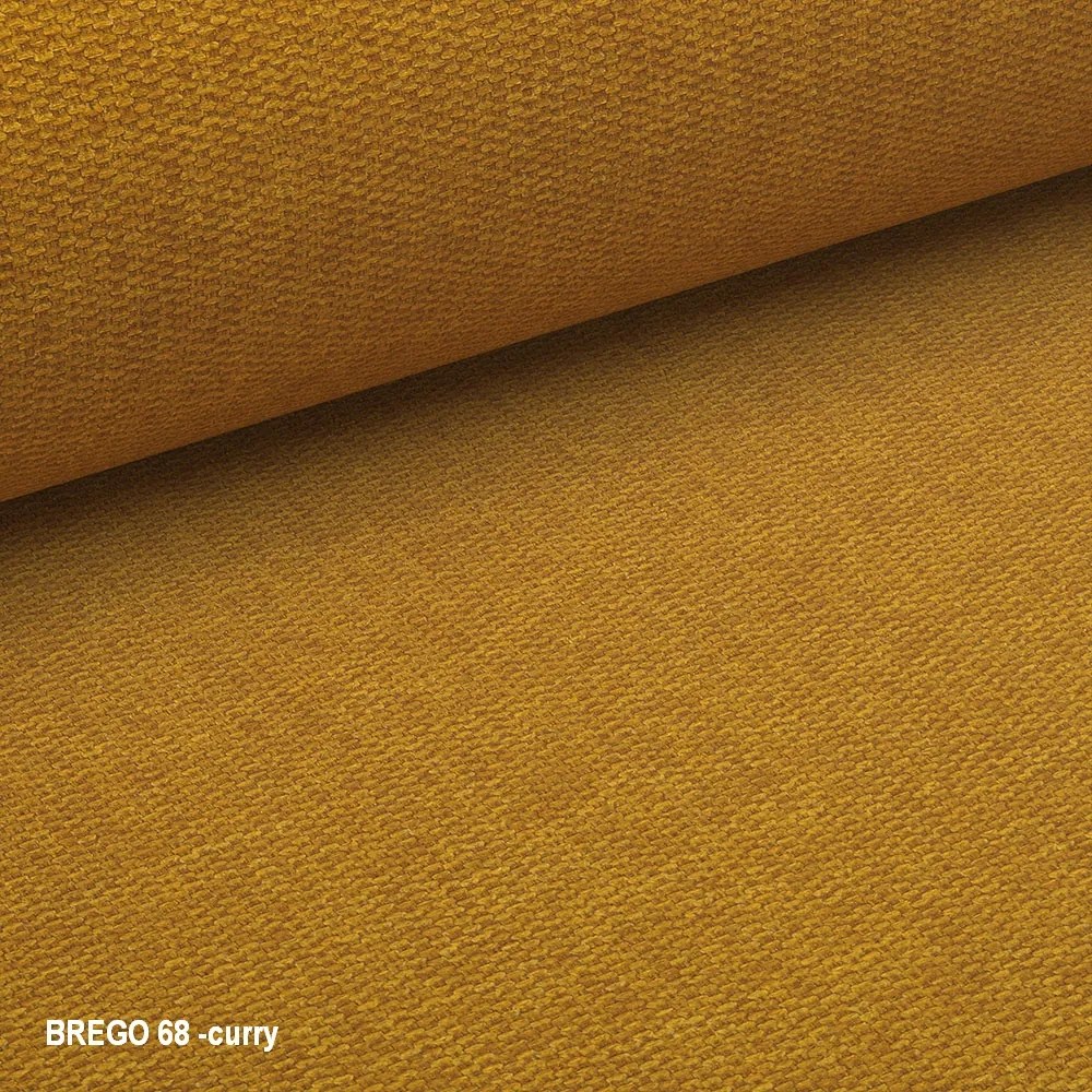 Fotoliu design CLOVER BREGO, mustareniu