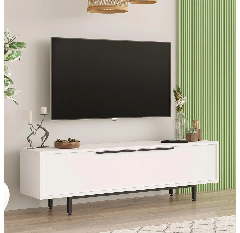 Masă TV/Dulap Nimelo 7 (alb) . 1095479