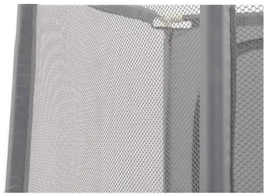Țarc pentru copii cu mingi și coș 130x65x110cm GREY