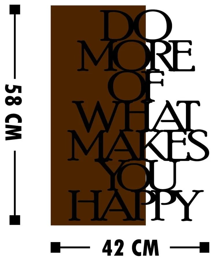 Decorațiune de perete Wallity Happy