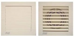 Ventilator perete cu jaluzele automate si timer diam.10cm CATA B-10MT
