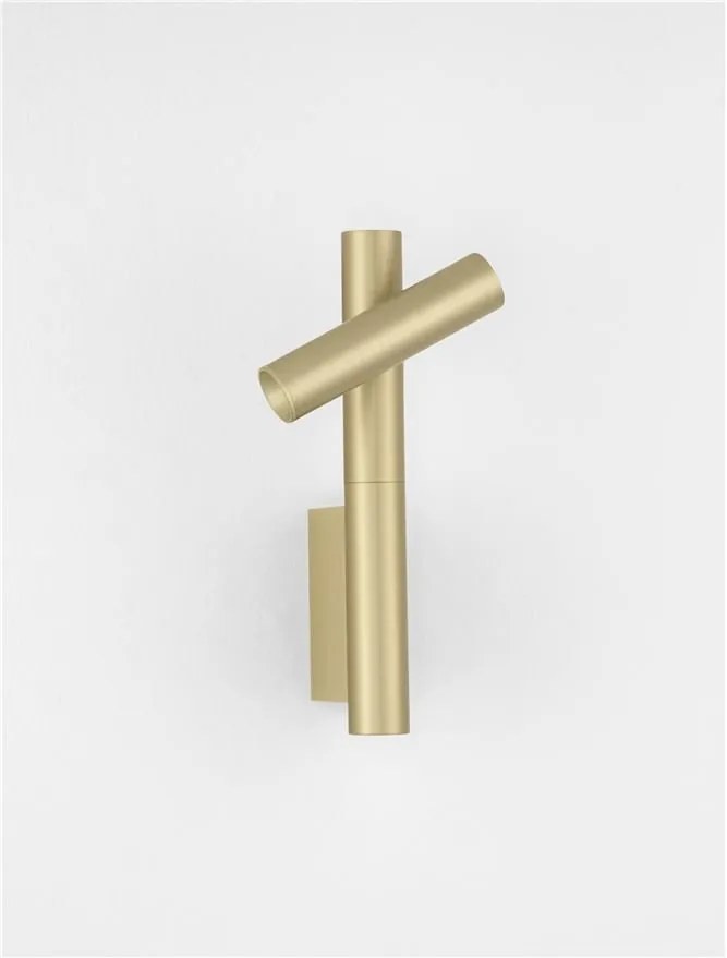 Aplica de perete cu spot LED ARCO aurie