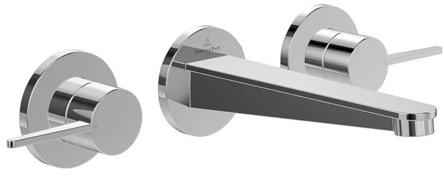 Baterie lavoar incastrata Villeroy&Boch Conum dubla comanda crom lucios