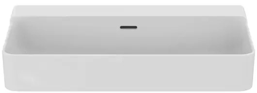 Lavoar suspendat Ideal Standard Atelier Conca 80 cm alb lucios cu orificiu preaplin