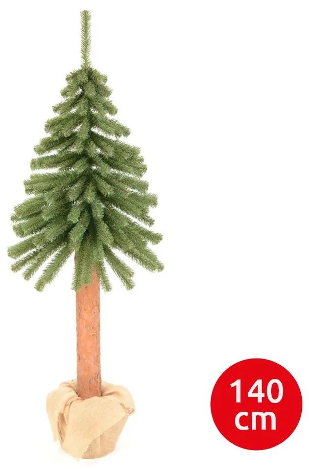 Pom de Crăciun WOOD TRUNK cu trunchi natural 140 cm molid