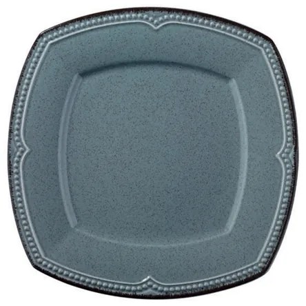 Set veselă 24 piese din porțelan, albastru