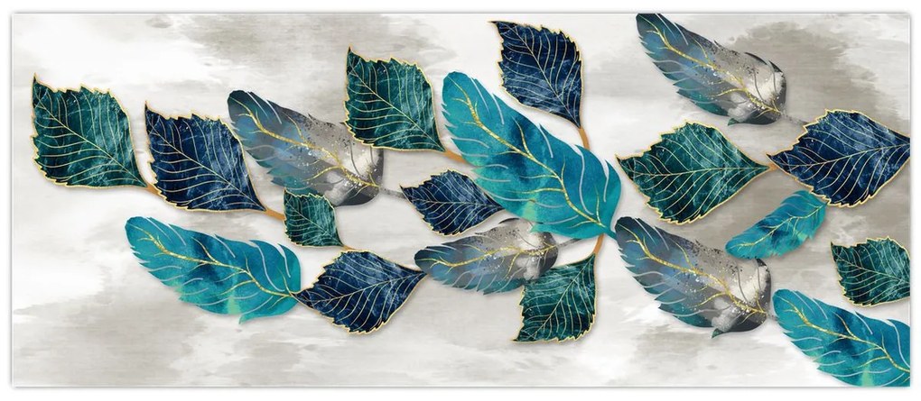 Tablou - Ilustrație pană (120x50 cm)