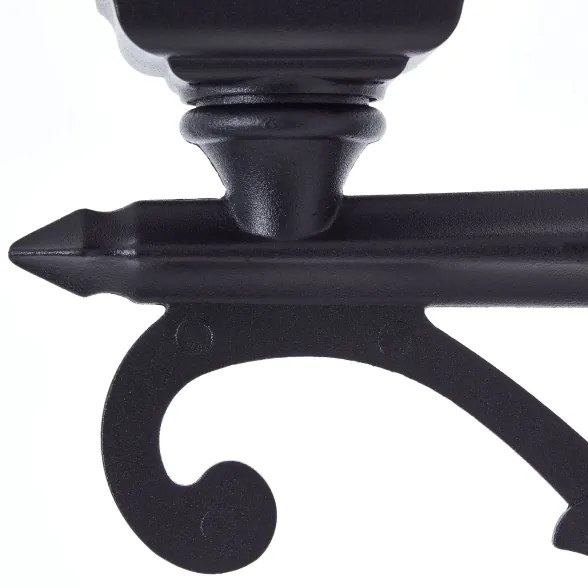 Brilliant - Lampă de exterior NISSIE 3xE27/60W/230V IP44 neagră