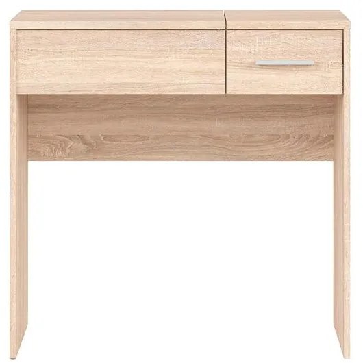 Masă de toaletă Nepo Plus 40 (stejar sonoma) (cu oglindă) (cu sp. depozitare). Promo -31%. 1098457