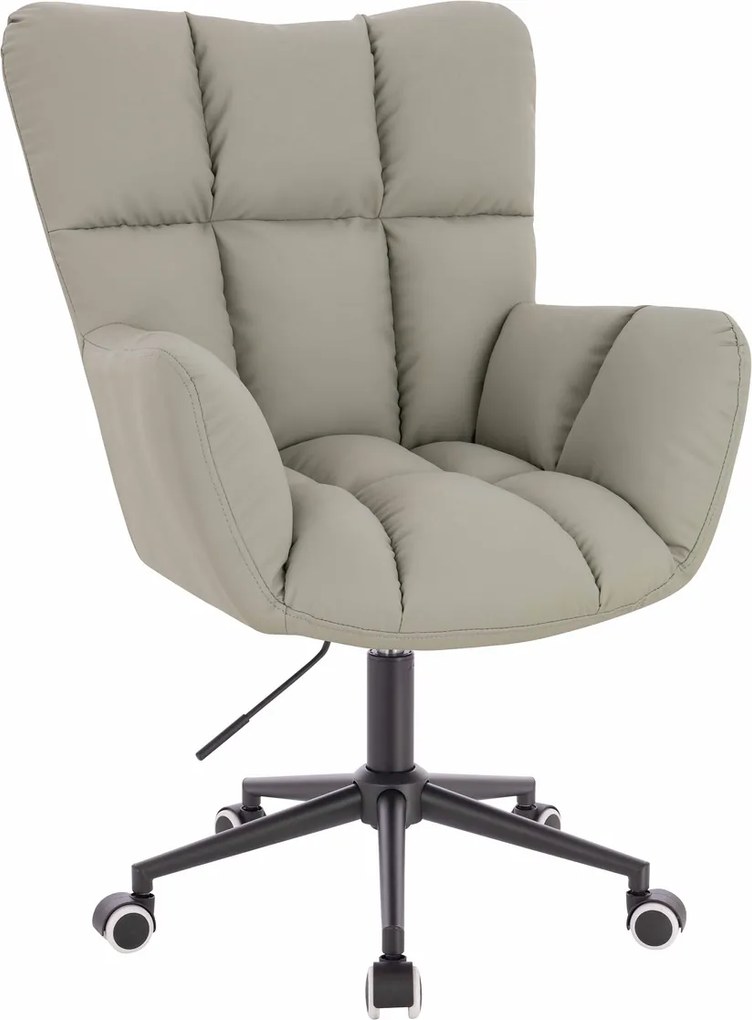 HR650K Scaun Culoare in Piele Ecologica Premium Soft cu Bază Neagră