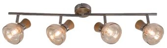 Plafoniera moderna 4 becuri E14 ADDY 955ADDY4W/WD ELMARK