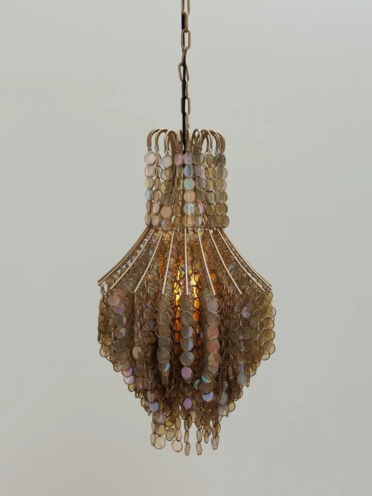 Lampa suspendata iridescenta Ariel