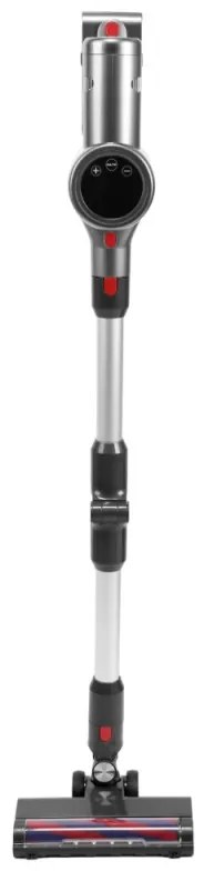 Aspirator vertical Oliver Voltz OV51001L, Manual, Li-ion 2500 mAh, 25.9 V, 3 Viteze, Filtru HEPA, 0.7 L, Sistem Ciclon, Gri