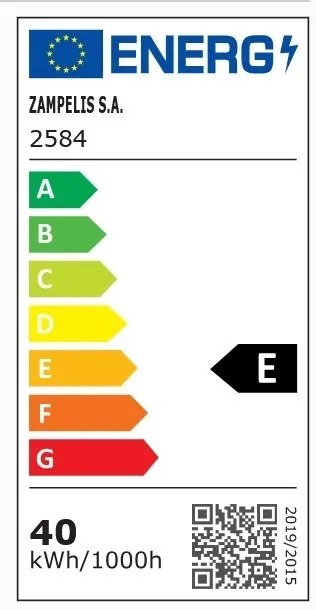 Aplica LED ambientala 40W 3000K SANDY BLACK ZB-2584