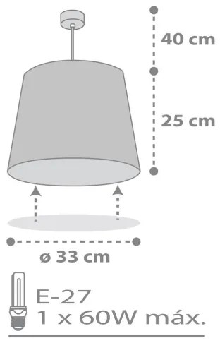 Lustră pentru copii STAR LIGHT 1xE27/60W/230V albă Dalber 82212B