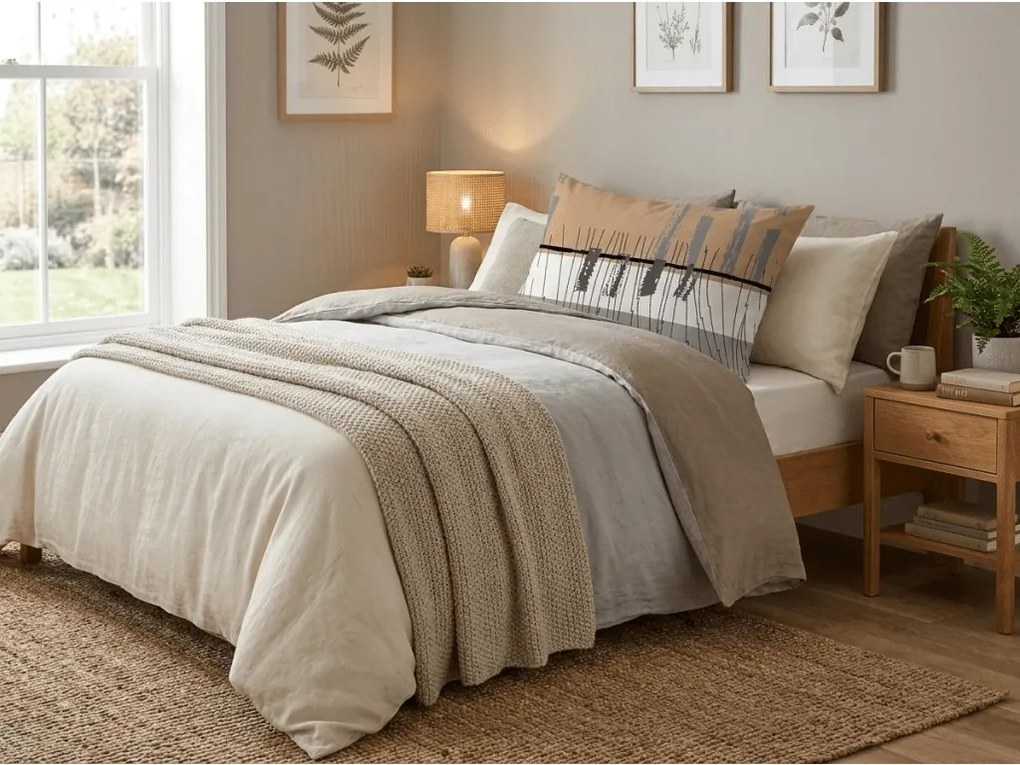 Fata de perna din policoton PINIA POLY 70x90 cm, gri
