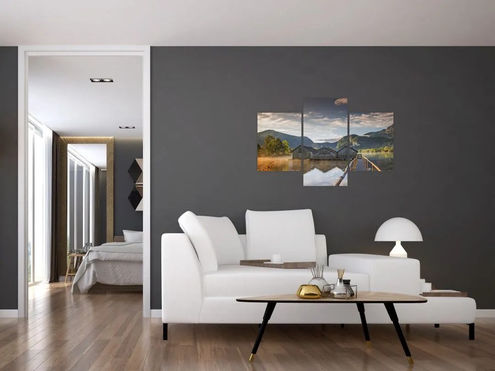 Tablou cu lac (90x60 cm)
