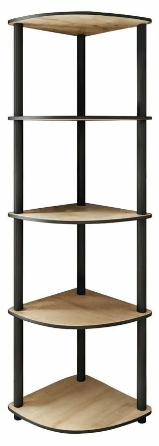 Raft Corner Oak, 5 etajere