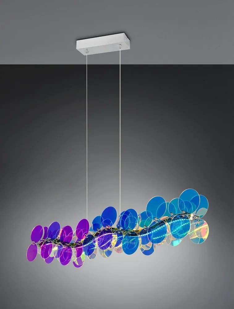 Lustră LED cu intensitate reglabilă Pulse – Reality