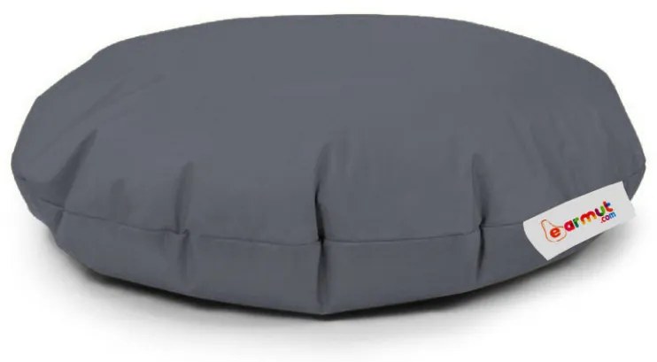 Fotoliu Bean Bag Iyzi 100 Cushion Pouf, Cenusiu